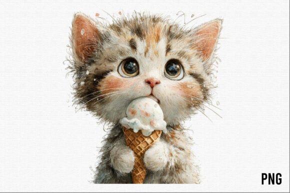 Download Summer Ice Cream Animals Clipart - Animals clipart Collection