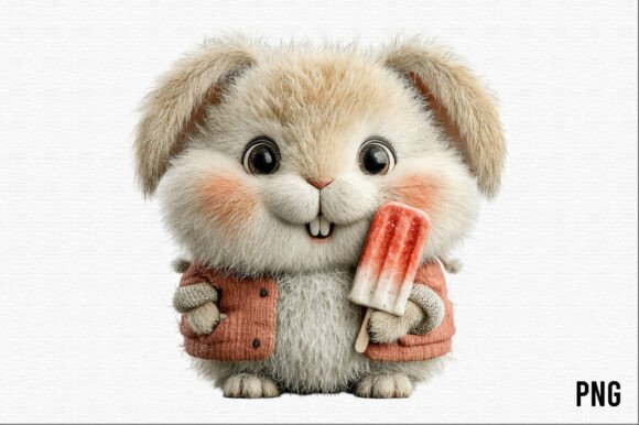 Download Free Summer Ice Cream Animals Clipart - Animals clipart Collection
