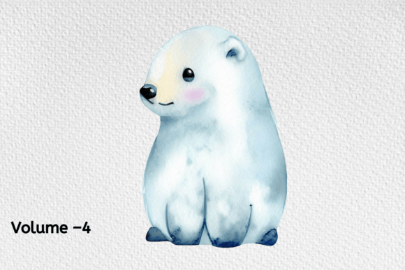 Download Watercolor Arctic Animals Clipart - Animals clipart Collection