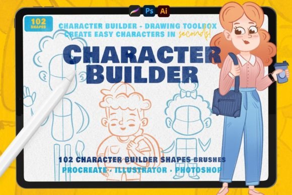 Download CHARACTER BUILDER - DRAWING TOOLKIT - Character Collection