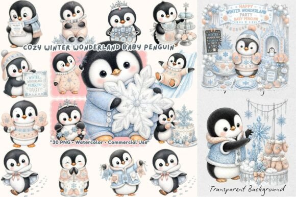Download Winter Wonderland Baby Penguin PNG - Baby penguin png Collection