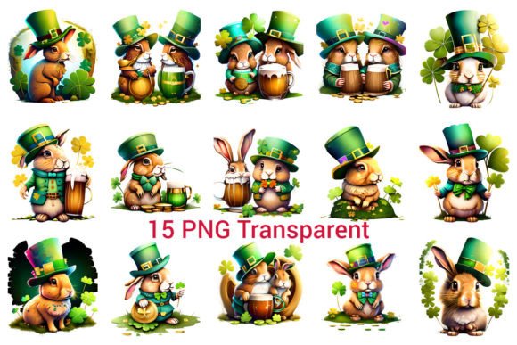 Download Irish Hare, St Patrick's Day Clipart - Premium Bundle