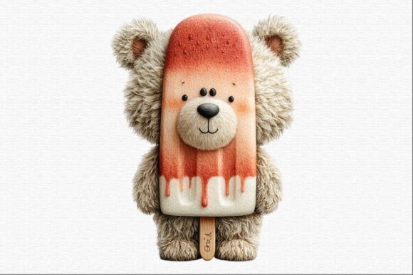 Download Summer Ice Cream Animals Clipart - Animals clipart Collection