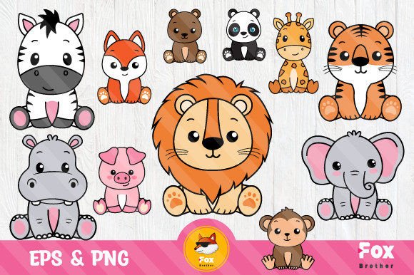 Download African Animals Clipart, Safari Animals - Animals clipart Collection