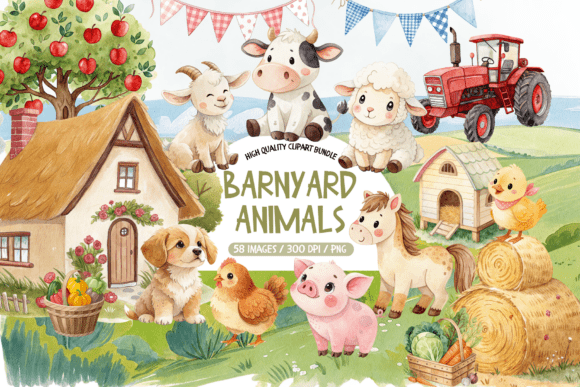Download Barnyard Animals Clipart - Animals clipart Collection