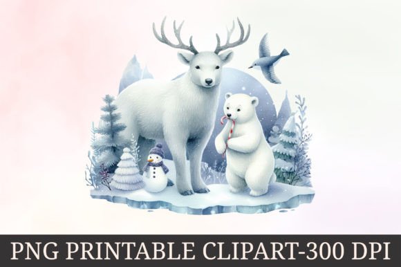 Download Winter Arctic Animals Clipart - Animals clipart Collection